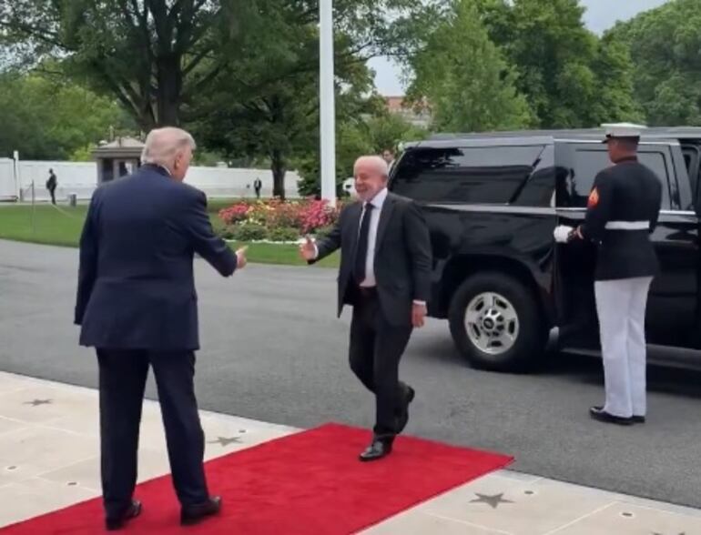 Video: Comienza la cumbre Trump-Lula en la Casa Blanca