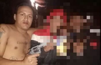 Rogelio Ramón Yudis Insfrán, detenido por ser sospechoso de herir a dos barras de Sportivo Luqueño, uno con muerte cerebral.