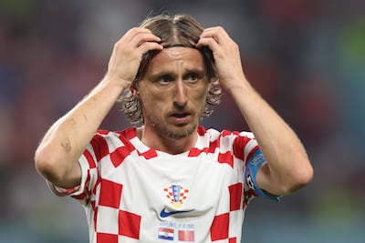 Luka Modric, principal referente de la selección de Croacia.