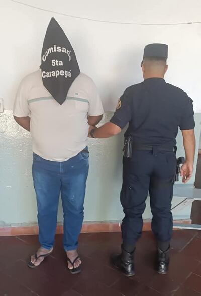 Detienen a padrastro por el abuso sexual de su hijastra en Carapeguá.
