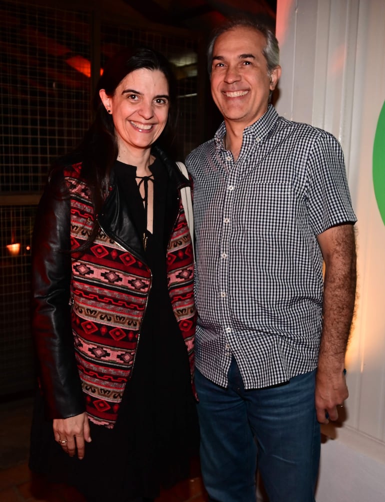 Vicky Ramírez y Claudio Ardissone.