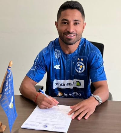 El extremo argentino, Cristian Damián Amarilla (08/11/1993) estampa la firma que lo une al "Danzarín" para la siguiente temporada.