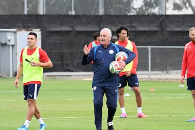 Gustavo Alfaro, entrenador de la selección paraguaya.