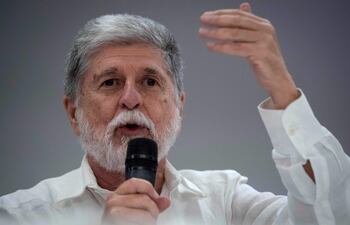 Celso Amorim, principal asesor internacional del presidente de Brasil, Lula da Silva. (archivo)