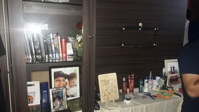 Celda vip del presunto narco Reinaldo Cabaña, en la Agrupación Especializada.