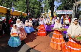 La Cuna del Ao Po'i celebra sus 125 años de distritación y 324 de fundación.