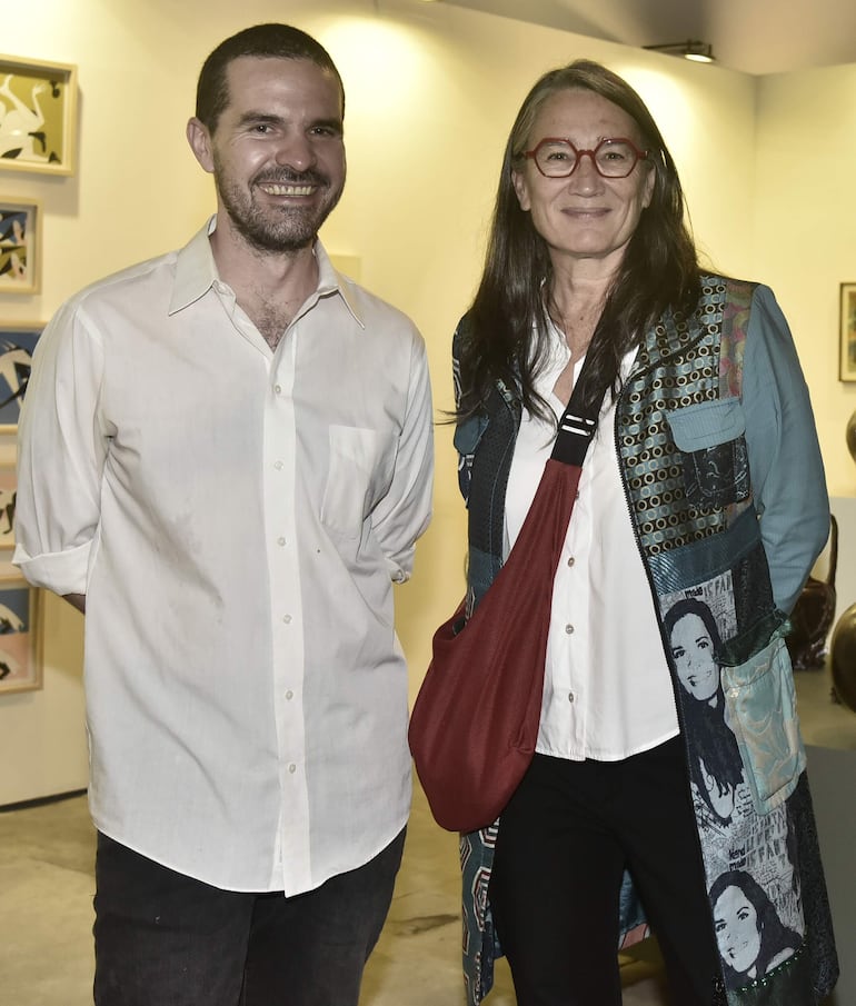 Marco Rountree y Valérie Beaubaeu.