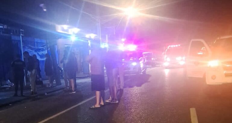 Dos motociclistas fallecieron tras colisionar entre sí, sobre la ruta PY01. Ambos iban en turba y a gran velocidad.