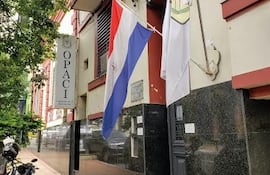 Fachada de la OPACI.