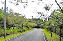 Buscan mejorar la ciclovía ubicada dentro del Parque Guasu Metropolitano.