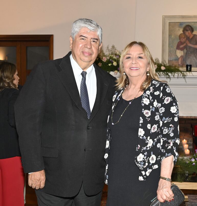 David Galeano Olivera y Sabina Núñez de Galeano.