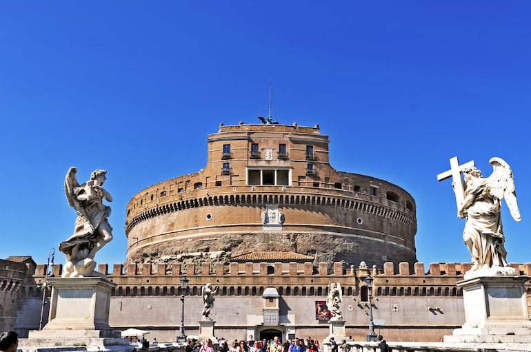 Templo del Divino Rómulo, Roma, Italia.