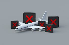 Cancelación de vuelos, imagen ilustrativa.