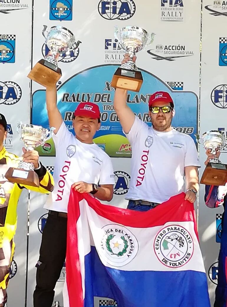 Alejandro Galanti (d) y Marcelo Toyotoshi, ganadores en 2018.