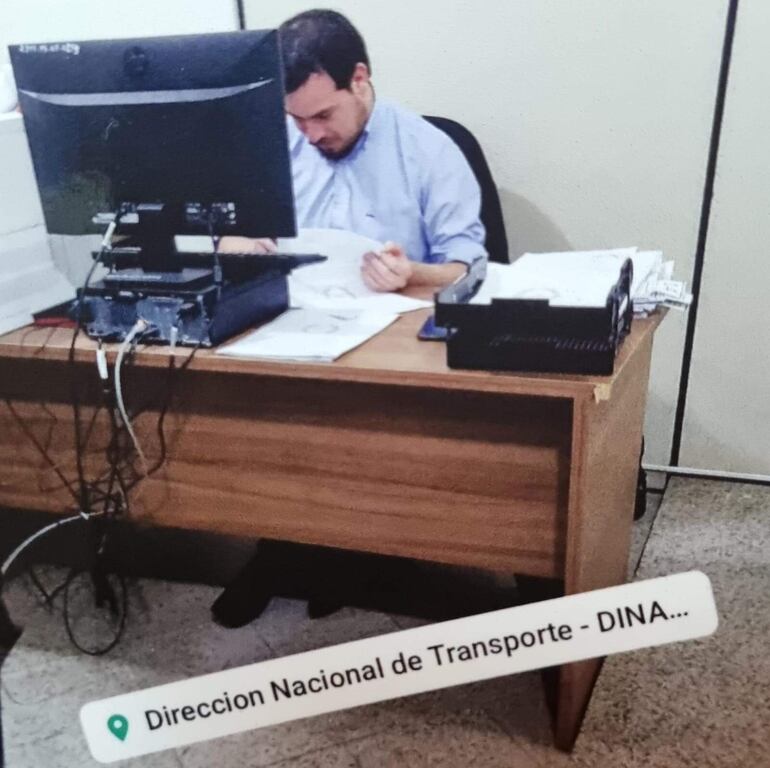 Algunos funcionarios no tendrían vínculo con la Dinatran pero hacen oficina en el ente.