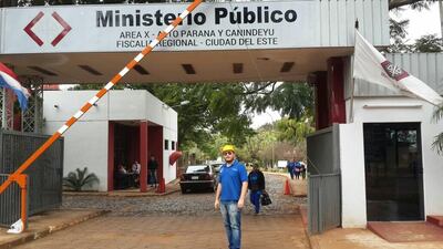 La Fiscalía de Ciudad del Este, sede principal del Ministerio Público en Alto Paraná.