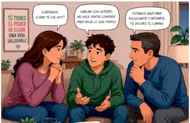 Conversaciones de padres e hijos sobre el consumo de sustancias y la presión de grupo