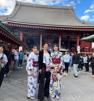 Jazmín de la Sierra expresó desde Japón: "Celebremos nuestra singularidad y el respeto de los demás".