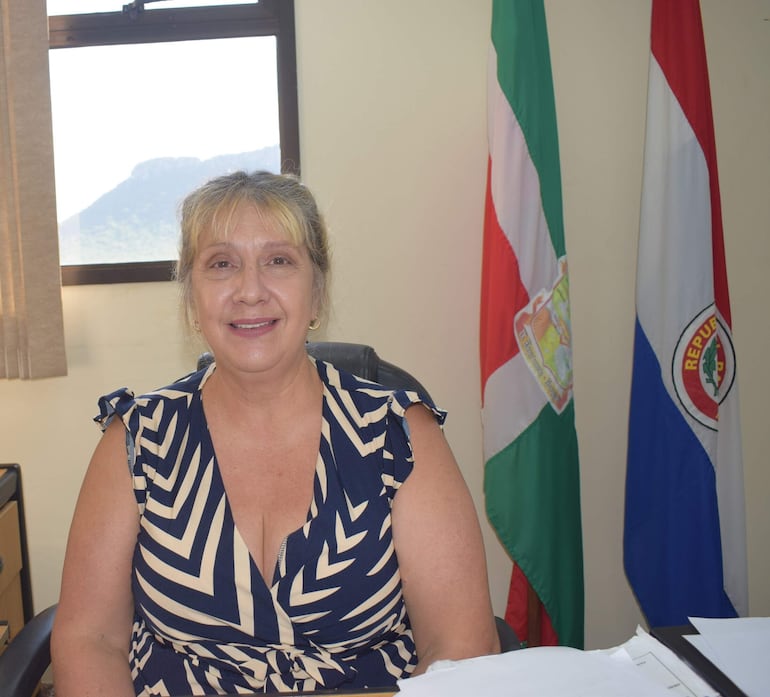 Presidenta del Consejo de Administración de la Circunscripción Judicial, abogada Rosalinda Guens.