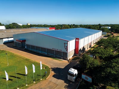 La planta de Grupo Yaguarete en Luque.
