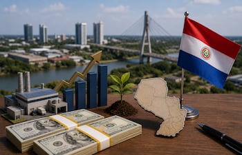 El economista señaló que los empresarios brasileños continúan viendo a Paraguay como un socio estratégico para desarrollar sus cadenas de producción. (Imagen generada con IA)