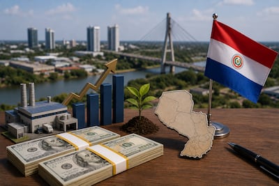 El economista señaló que los empresarios brasileños continúan viendo a Paraguay como un socio estratégico para desarrollar sus cadenas de producción. (Imagen generada con IA)