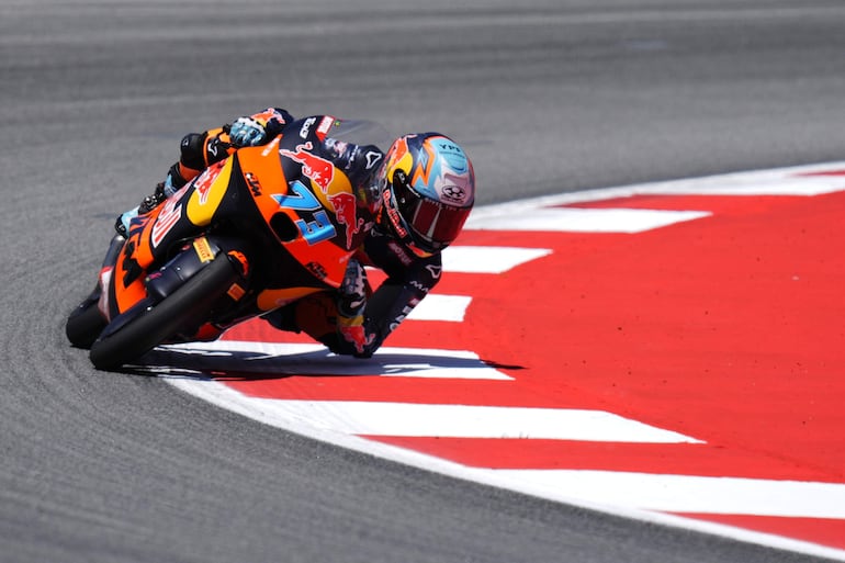 Valentín Perrone, piloto argentino del equipo Red Bull KTM Tech3.