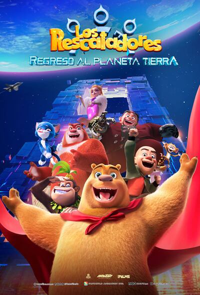 Los rescatadores regreso al planeta Tierra película