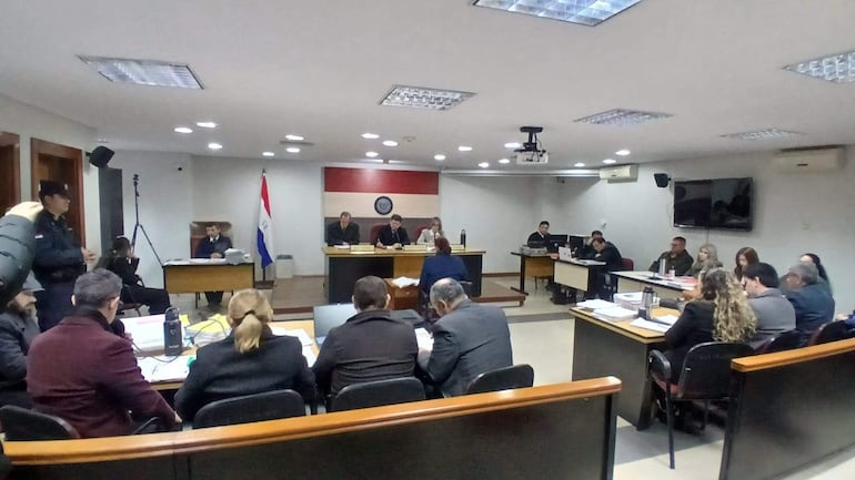 vdb La médica forense Carolina Bernal, compareciendo en el Juicio Oral y Publico para todos los adultos acusados sobre el caso de María Fernanda Benítez.