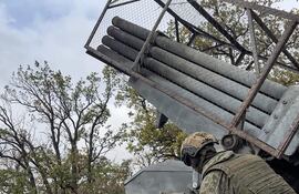 La línea de defensa de Rusia en territorio ucraniano ocupado.