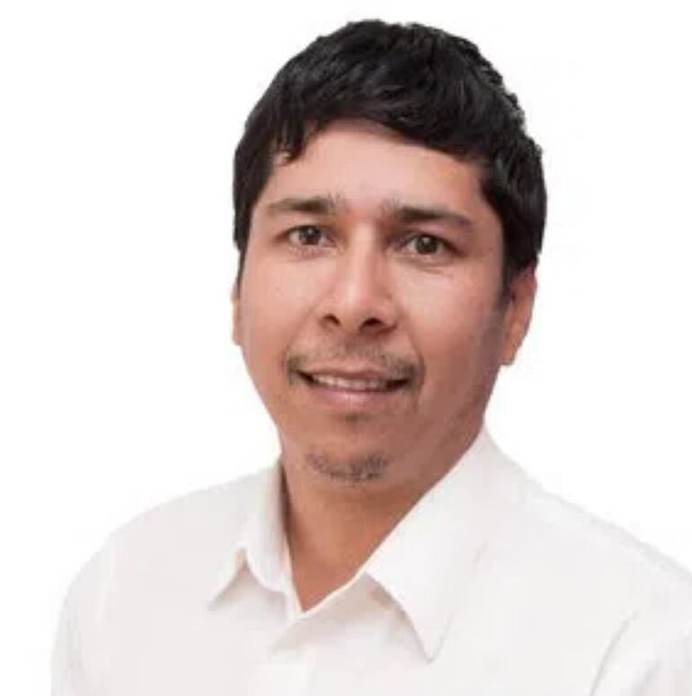 Sebastián Álvarez, exintendentable de Abaí por el PLRA. 