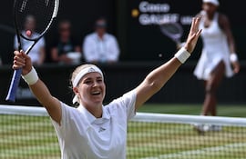 Karolina Muchova, finalista de Wimbledon 2026.