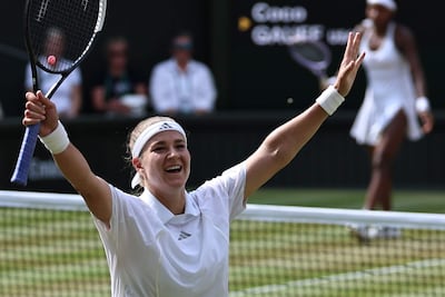 Karolina Muchova, finalista de Wimbledon 2026.