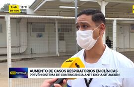 Video: Aumento de casos respiratorios en Clínicas