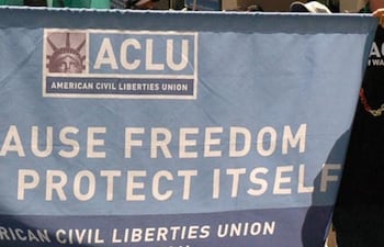 Entre las organizaciones figura la Unión Americana de Libertades Civiles (ACLU)
