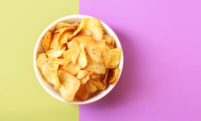 Crocante de mandioca.