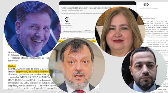 Alejandro Domínguez, Claudio Lovera, Liliana Alcaraz y Francisco Cabrera.