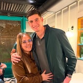 ¡Linda parejita! Orlando Gill con su esposa Melissa Ávalos, quien estuvo de cumpleaños el fin de semana.