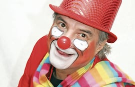 Luis Amado Solís, integrante de los payasos Sinosé.