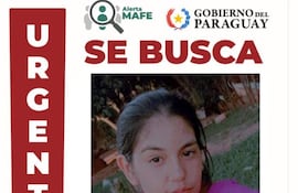 Se emitió la Alerta Mafe por la desaparición de Rafaela Angélica Albert Mendoza.