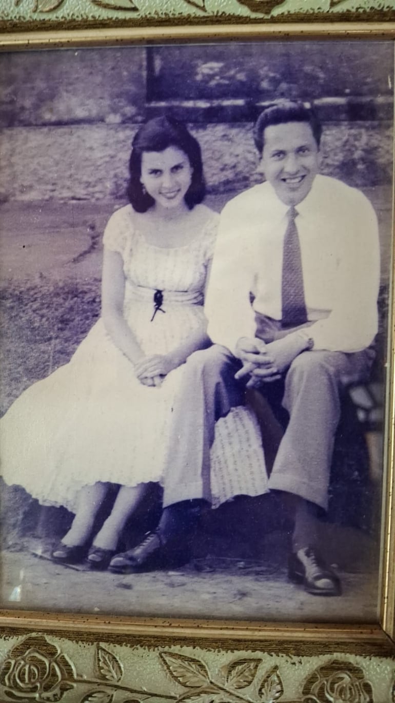 Asunción Buscio y Rubén Cáceres.