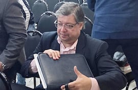 Gustavo Yegros, ex fiscal de Ciudad del Este y acusado de supuesta coima en la causa Berilo.