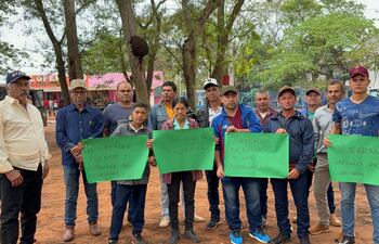 Arranca mitin ciudadano por caminos dignos en Santa Rosa del Aguaray