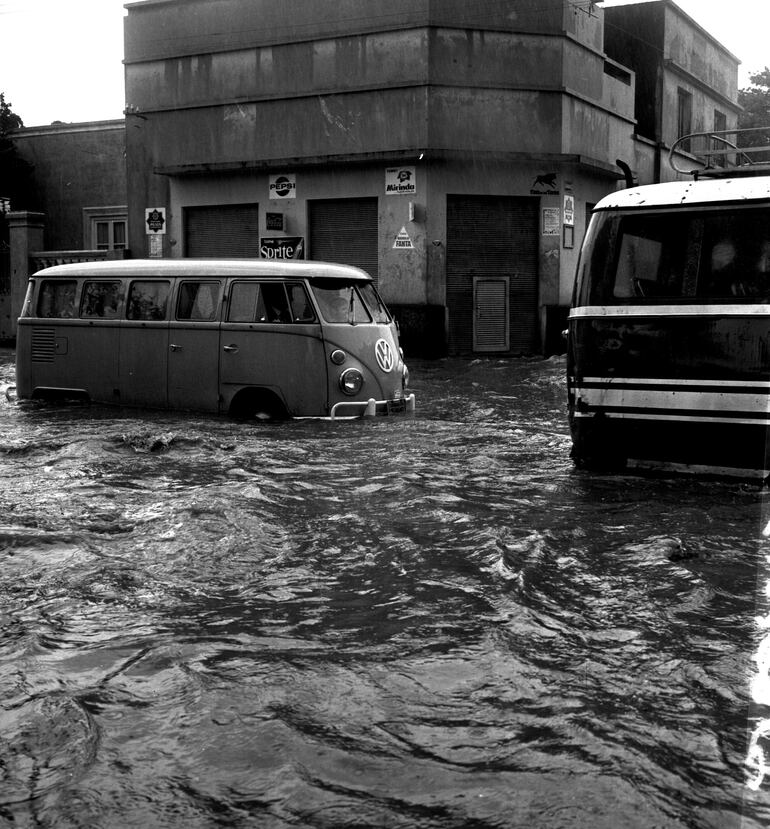 Las lluvias y raudales de noviembre de 1969 superaron récord de los últmos cincuenta años.