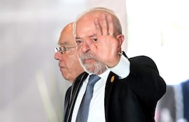 Luiz Inacio Lula da Silva,presidente de Brasil.