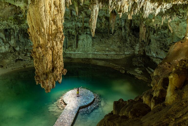 Cenote Suytun, México.