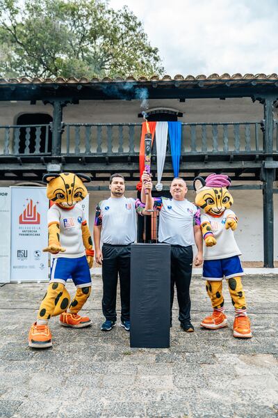 El Fuego Panamericano hizo su pasada por Pilar