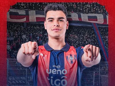 La presentación oficial de Freddy Noguera en Cerro Porteño.