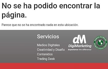 Digimarketing SAS ocultó la nómina de directivos de la agencia en su web.