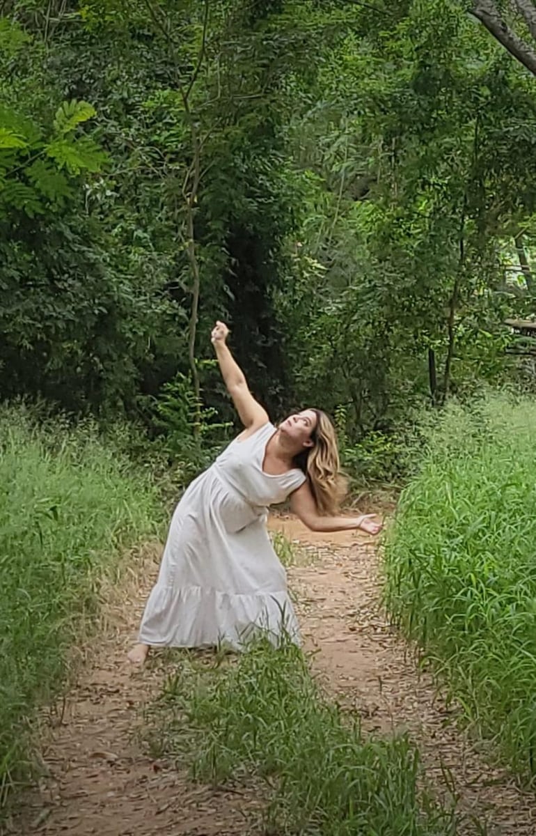 Natti Fuster Cascio en una escena de "Timbó".